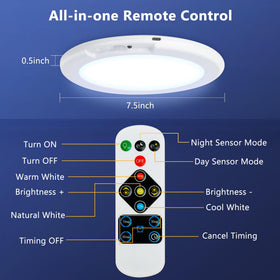 Maylit day/night motion-sensor modes save energy while keeping spaces lit