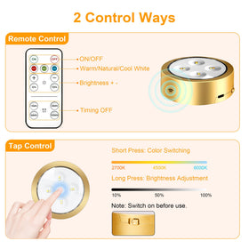 Maylit screw-free magnetic installation on wall for quick setup.