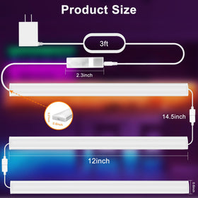 Maylit 12-inch RGB strip dimming to set the mood during evening cooking