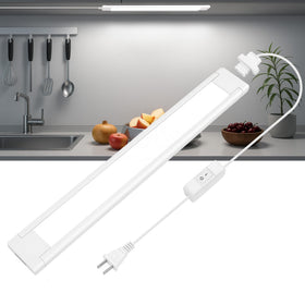Maylit under-cabinet lighting 14 inch linkable front view for bright, even kitchen illumination
