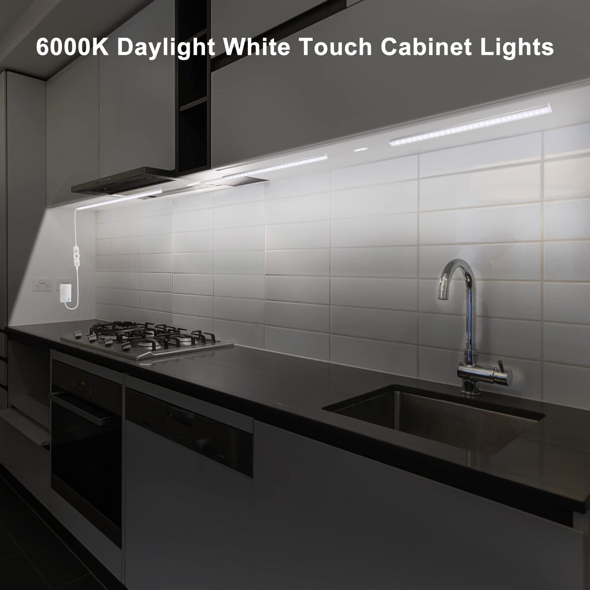 Maylit dimmable touch dimmer in use for easy brightness control.