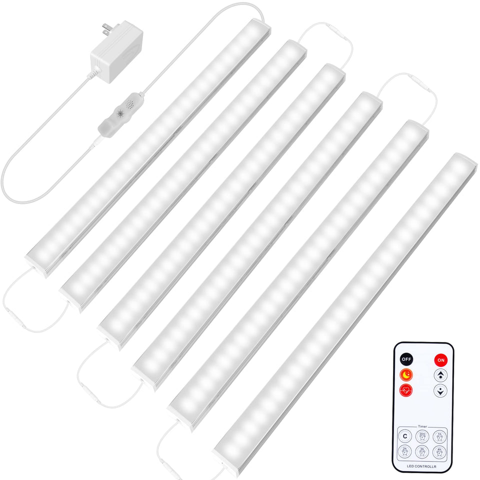 Maylit under cabinet lights 12-inch kit bright under-cabinet illumination