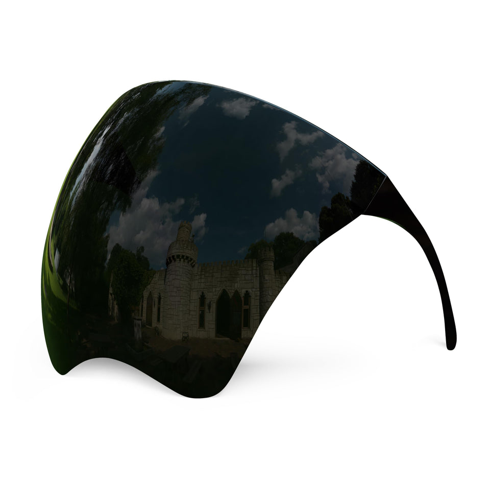 Mayoken full-face shield sunglasses visor for unisex outdoor protection.
