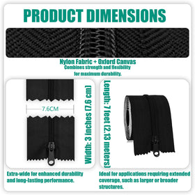 Mayoken outdoor barrier use with adhesive tape adapts to different temperatures.