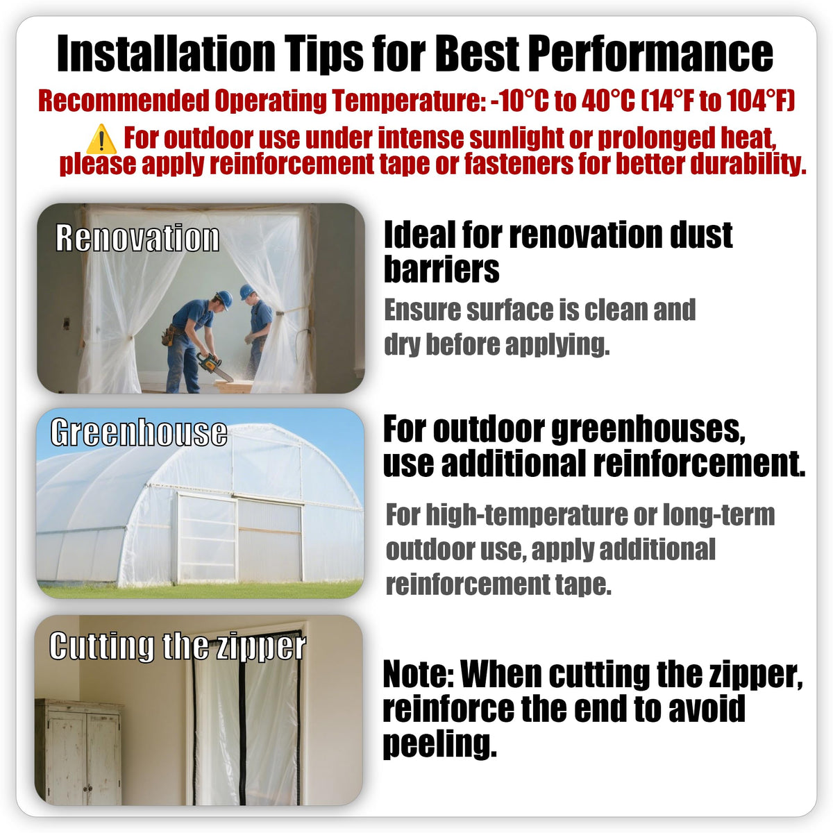 Mayoken double-sided zipper in action enables inside-out access without removal.