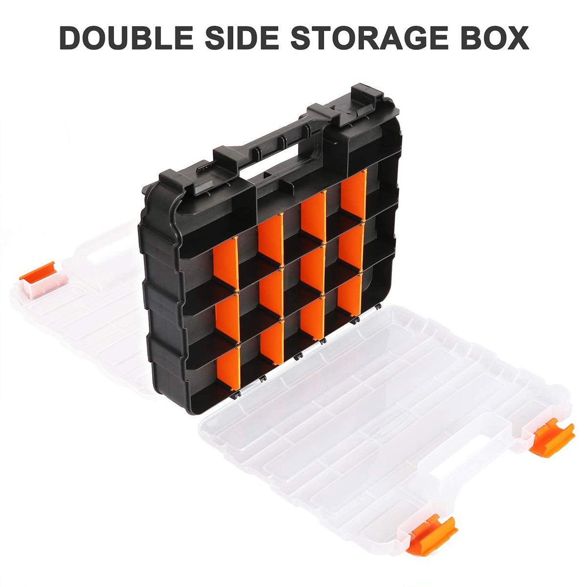 Mayouko internal fixed sections and adjustable dividers support varied items.