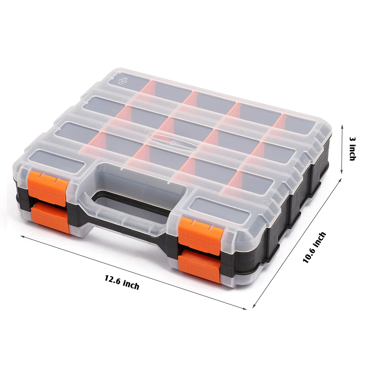 Mayouko transparent lid provides see-through storage for quick at-a-glance checks.