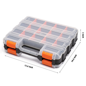 Mayouko transparent lid provides see-through storage for quick at-a-glance checks.