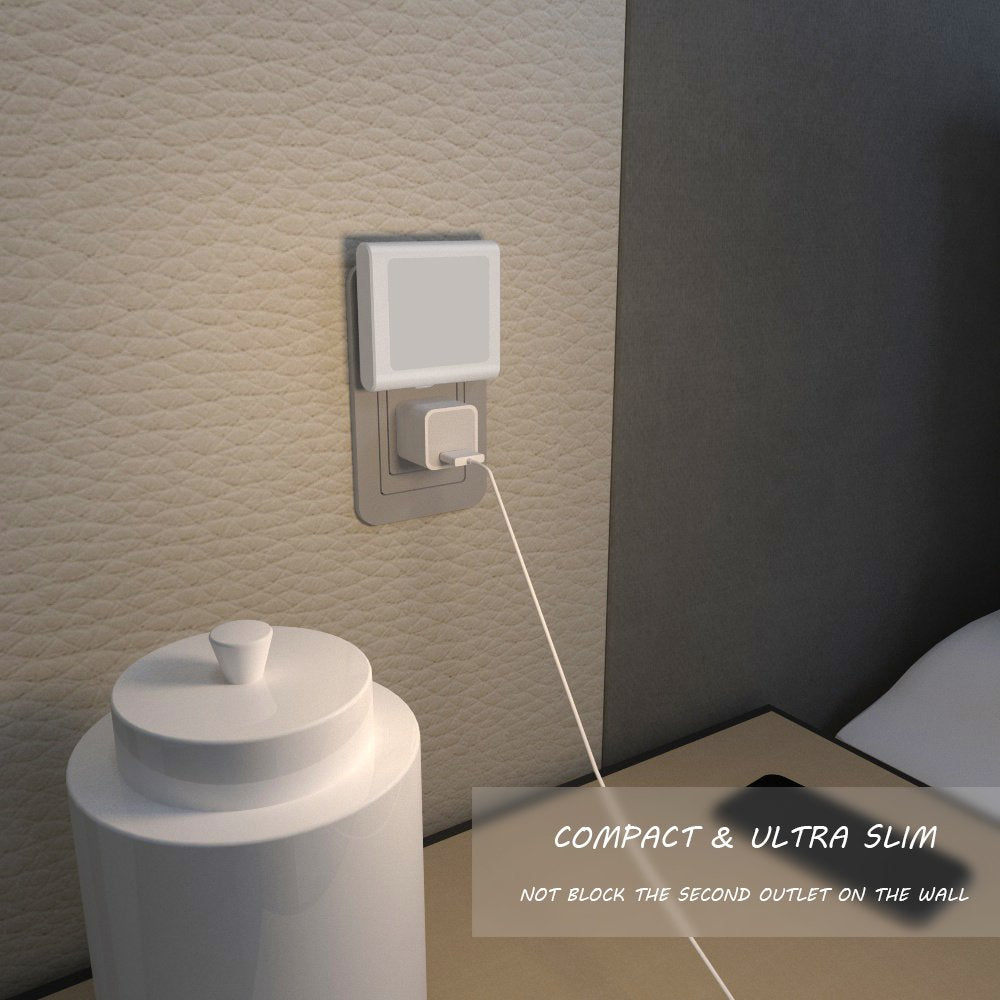 MAZ-TEK energy-saving LED night light consumes only 0.5W