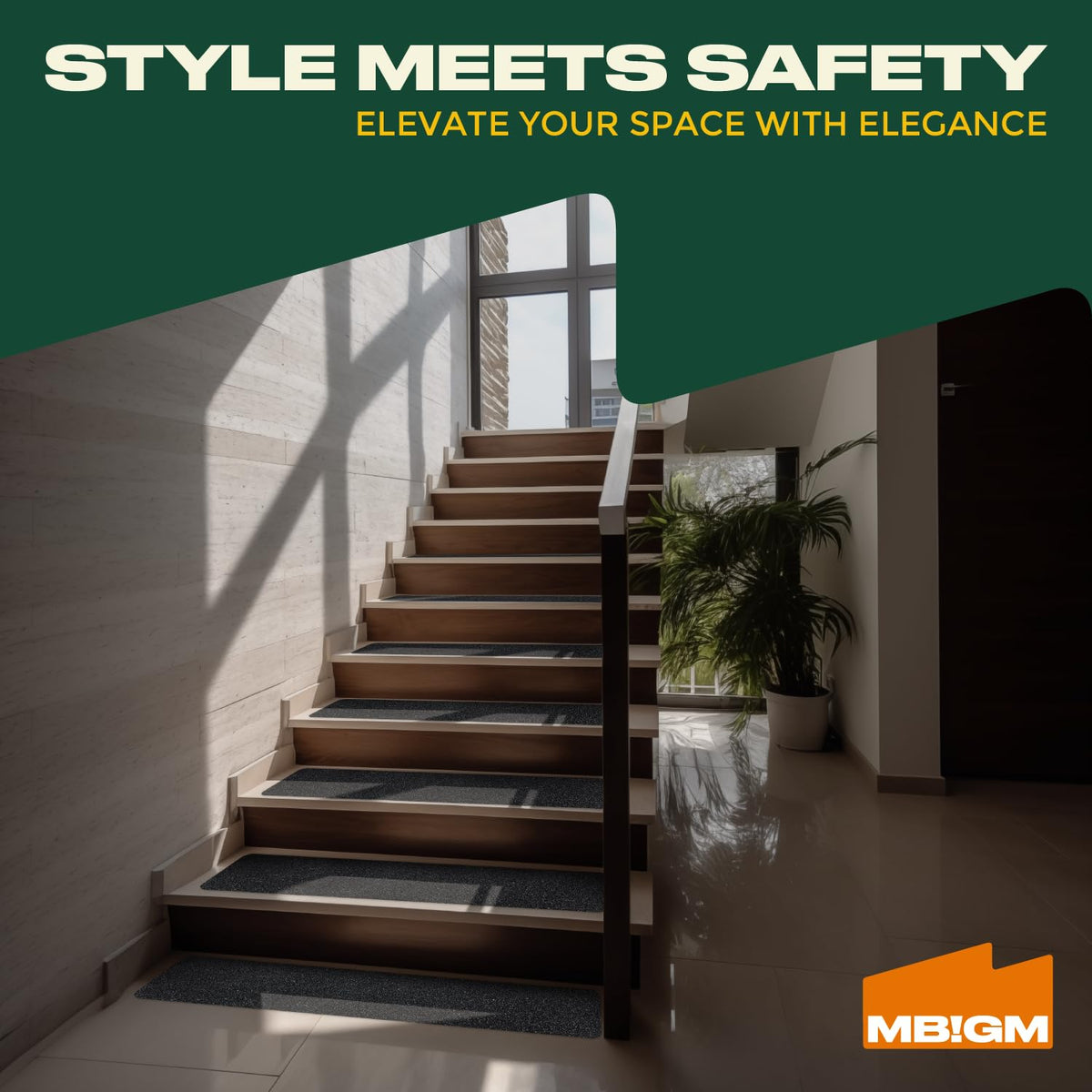 MBIGM compatible with metal, tile, laminate and more surfaces.