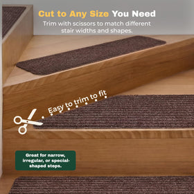 MBIGM nonslip stair tread pack-of-15 ready-to-install.