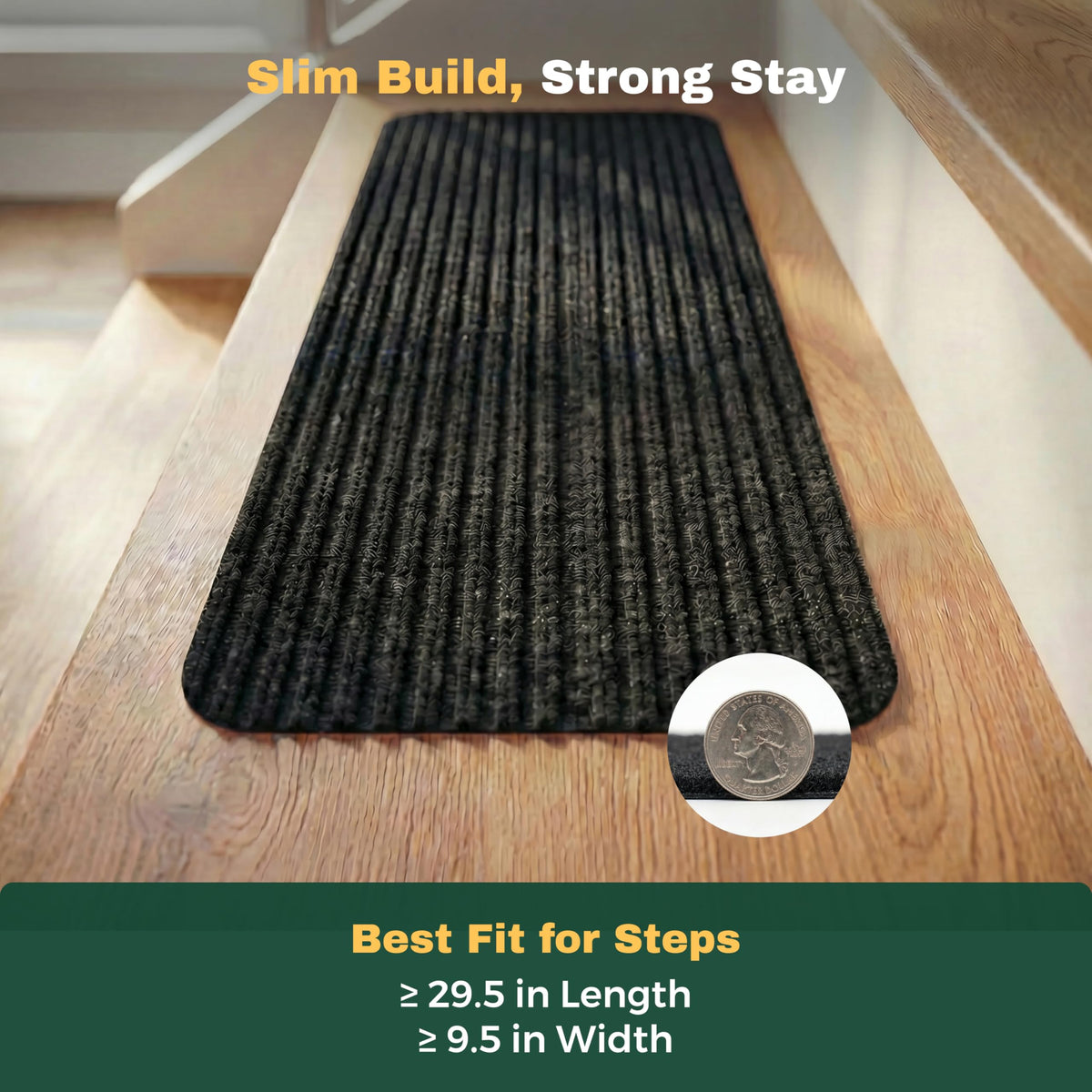 MBIGM anti-slip bottom keeps footwear steady without sticky adhesive.