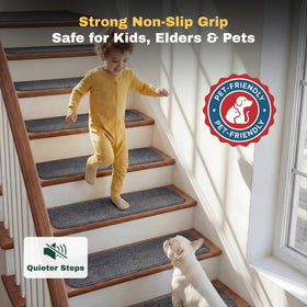 MBIGM TPU bottom demonstrates secure, skid-resistant contact on steps.