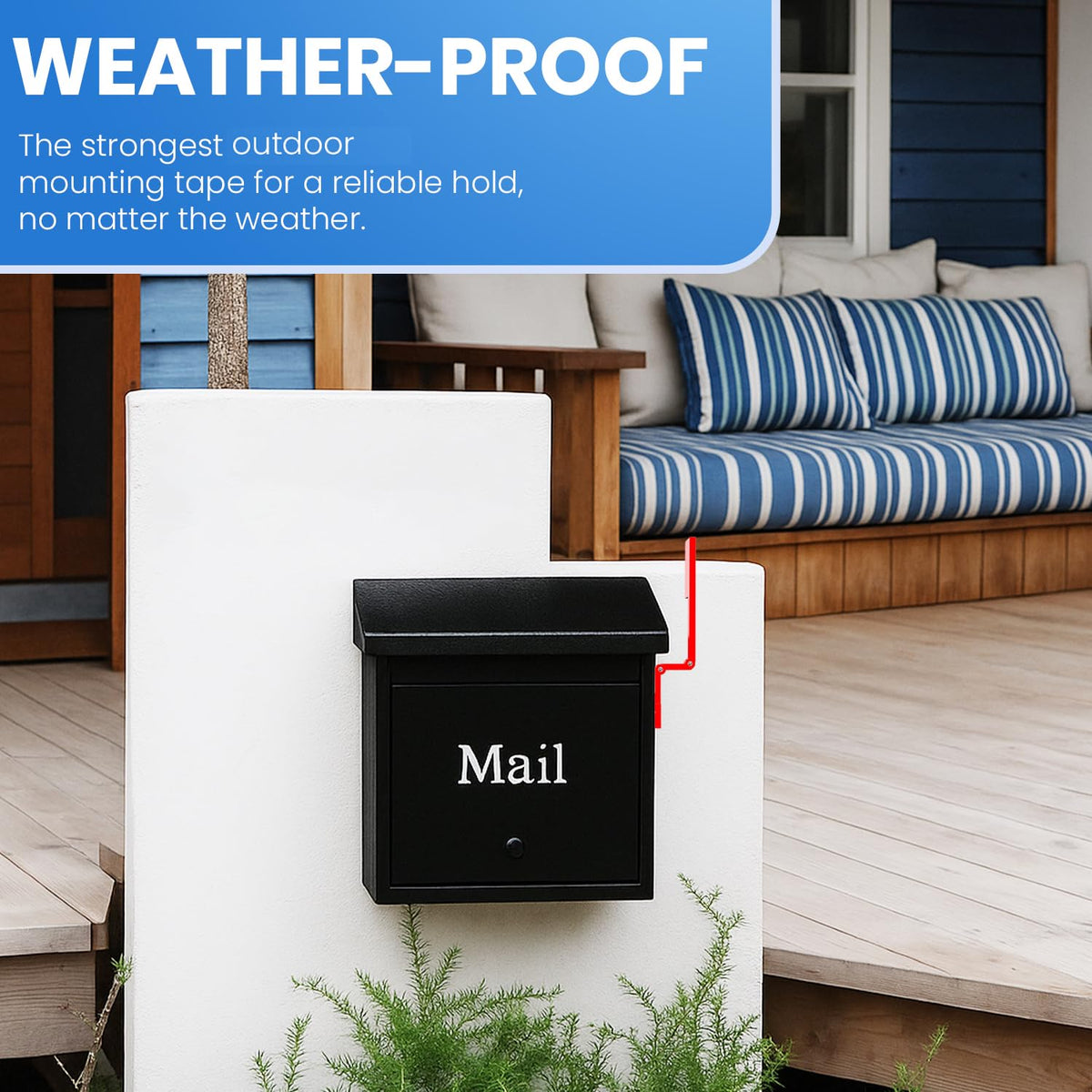 MCCHJoy weatherproof plastic withstands rain sun wind