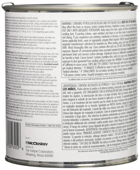 McCloskey 6505 Mow Spar Satin on outdoor furniture resists moisture and salt spray.