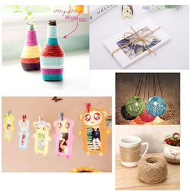 Eco-friendly McFanBe jute twine, a sustainable crafting choice.