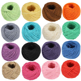 McFanBe jute twine for garden use, supports plants and vines.