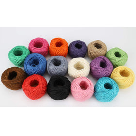 Gift wrapping with McFanBe jute twine adds natural texture and color.