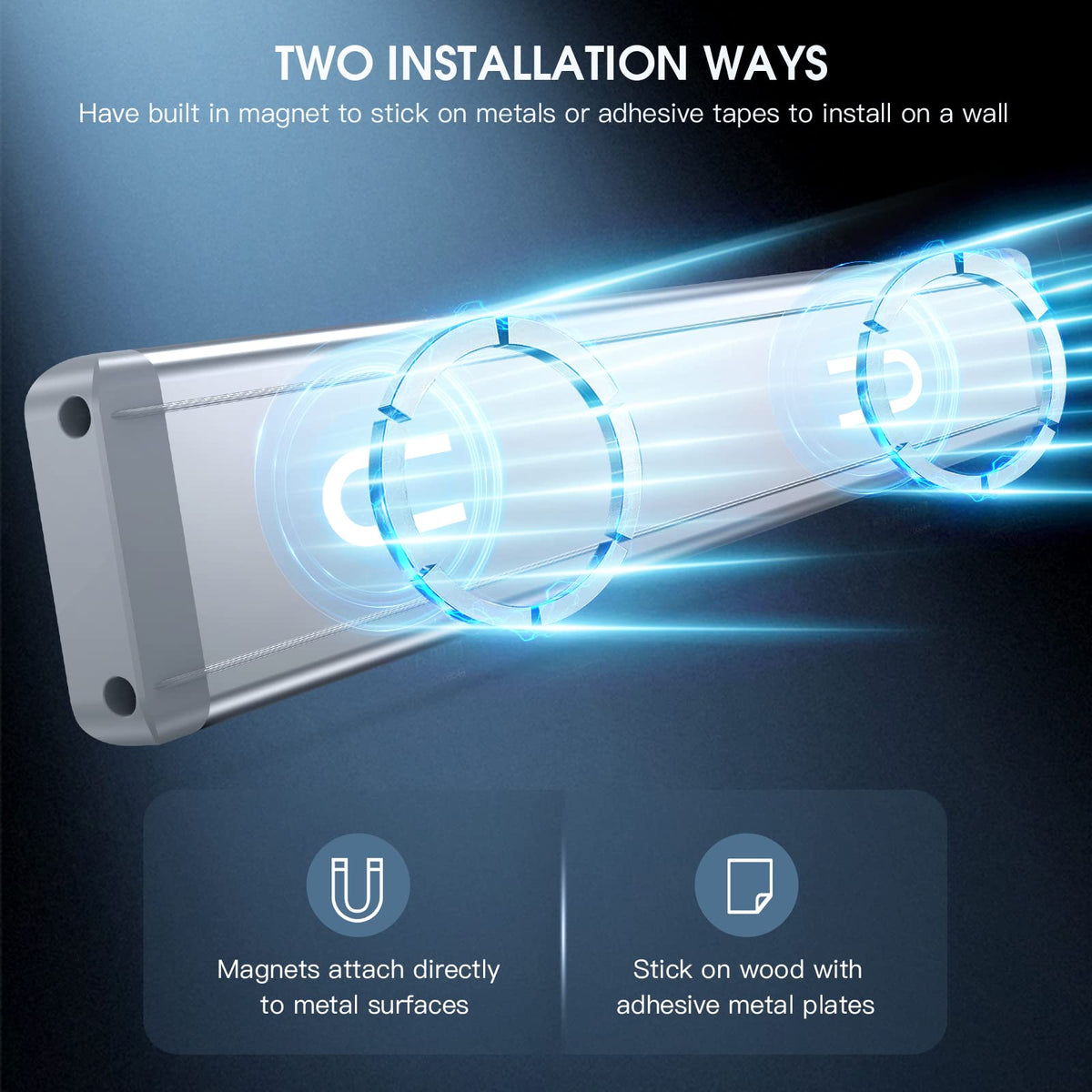 MCGOR 120-degree motion detection covers the supported area efficiently