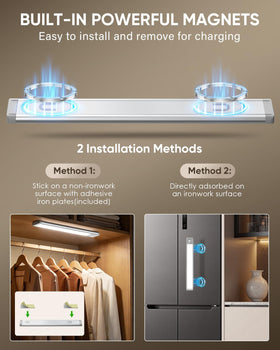 MCGOR dimmable brightness levels let you tailor illumination