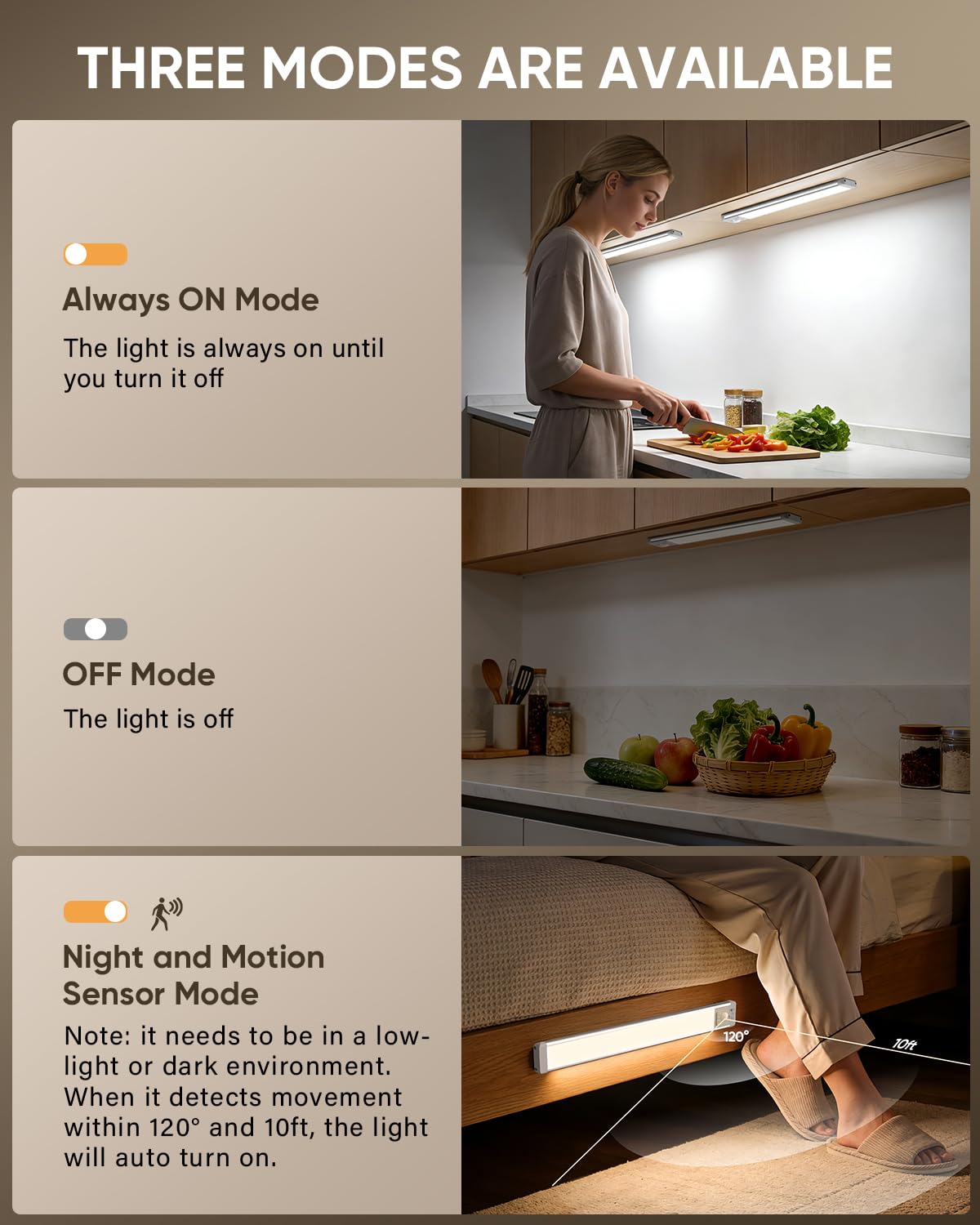 MCGOR dimmable LED provides five brightness levels for precise tasks.