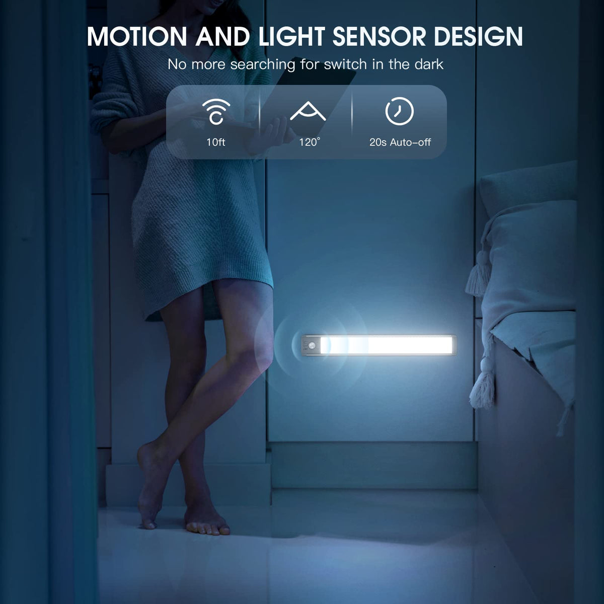 USB-C rechargeable MCGOR light with accessible charging port.