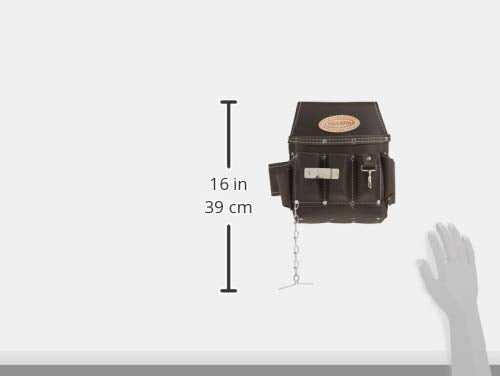 McGuire-Nicholas multi-pocket organizer demonstrates tool and fastener storage.