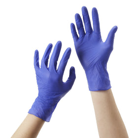 250-count box of McKesson Confiderm 3.0 nitrile gloves for steady supply.