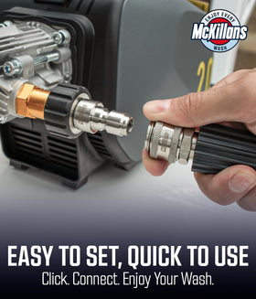 McKillans compatibility guide for popular pressure washer brands