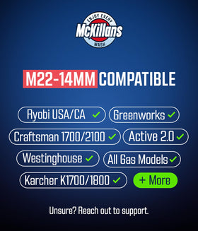 McKillans stainless steel quick connect for durable, corrosion-resistant performance