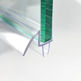 MCOCOD 36-inch shower door seal for 3/8-inch glass prevents leaks.