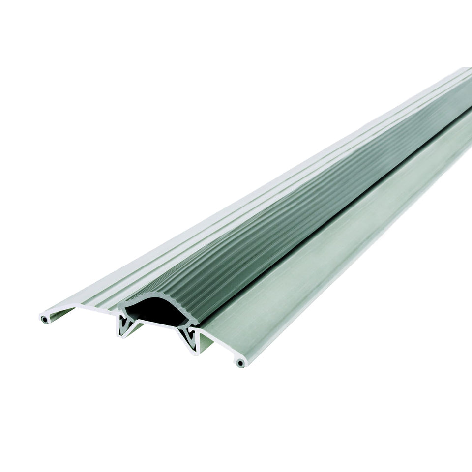 M-D Building Products 08102 threshold front angle reduces drafts at exterior doors