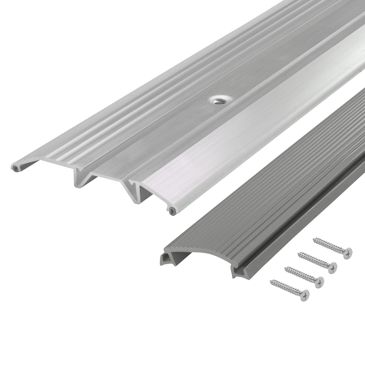 M-D Building Products 08102 threshold silver finish complements doors