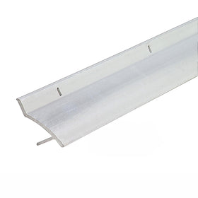 M-D Building Products 6247 aluminum drip cap front view protects door bottom from rain.