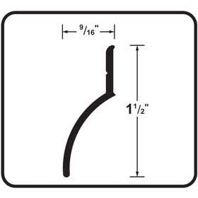 M-D Building Products 6247 aluminum drip cap installation diagram shows easy alignment and rain diversion.