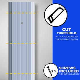 M-D 68361 low-profile ADA-friendly design enables accessible entrances