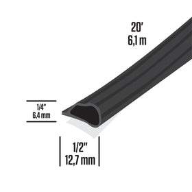 M-D Building Products 68668 20 ft gasket roll offers ample length for projects.
