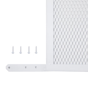 M-D Door Grille easily installs with minimal tools for quick upgrades.