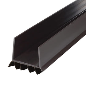 M-D Building Products vinyl Cinch U-Shape seal close-up for draft sealing.