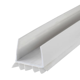 M-D Vinyl Cinch U-Shape door bottom seal front view ready to block drafts