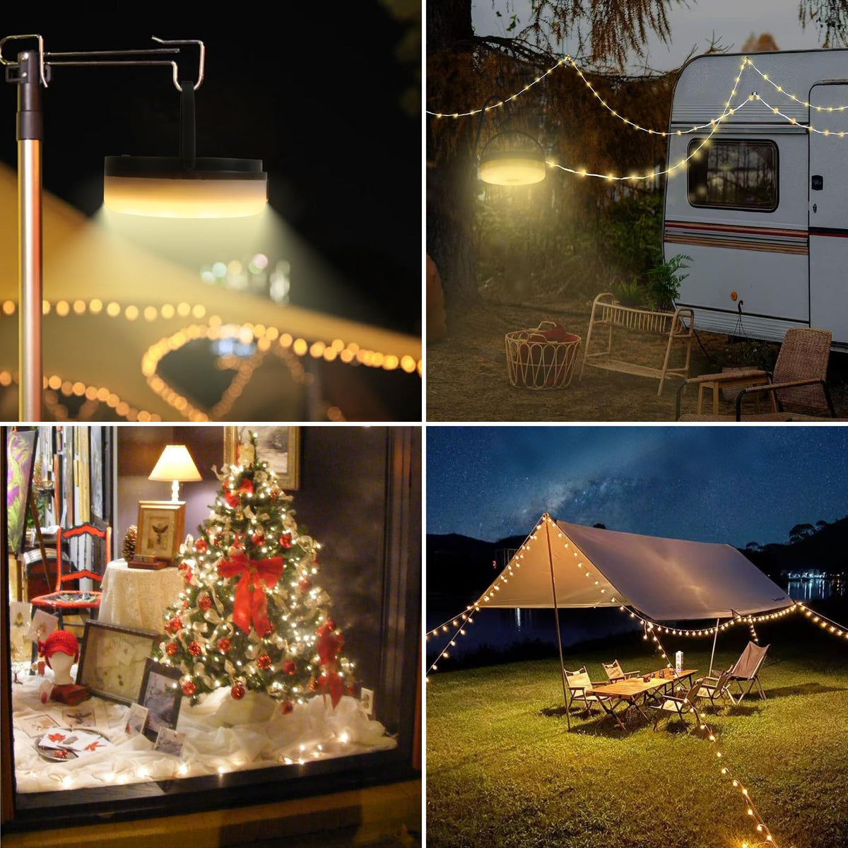 MDCMLKS 8 lighting modes and timer customize outdoor lighting.