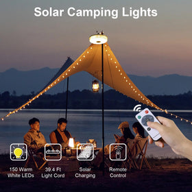 MDCMLKS remote control enables mode changes without leaving the campsite.