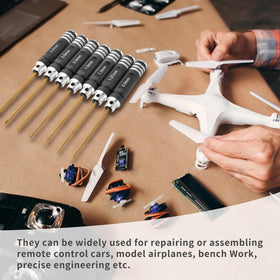 MDLHOBBY RC hex screwdriver 2.5mm tip assists larger RC component fastening.