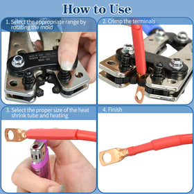 Mdvora ergonomic handle crimping tool designed for comfortable, efficient use