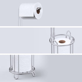 Meangood tower storage keeps spare rolls within reach