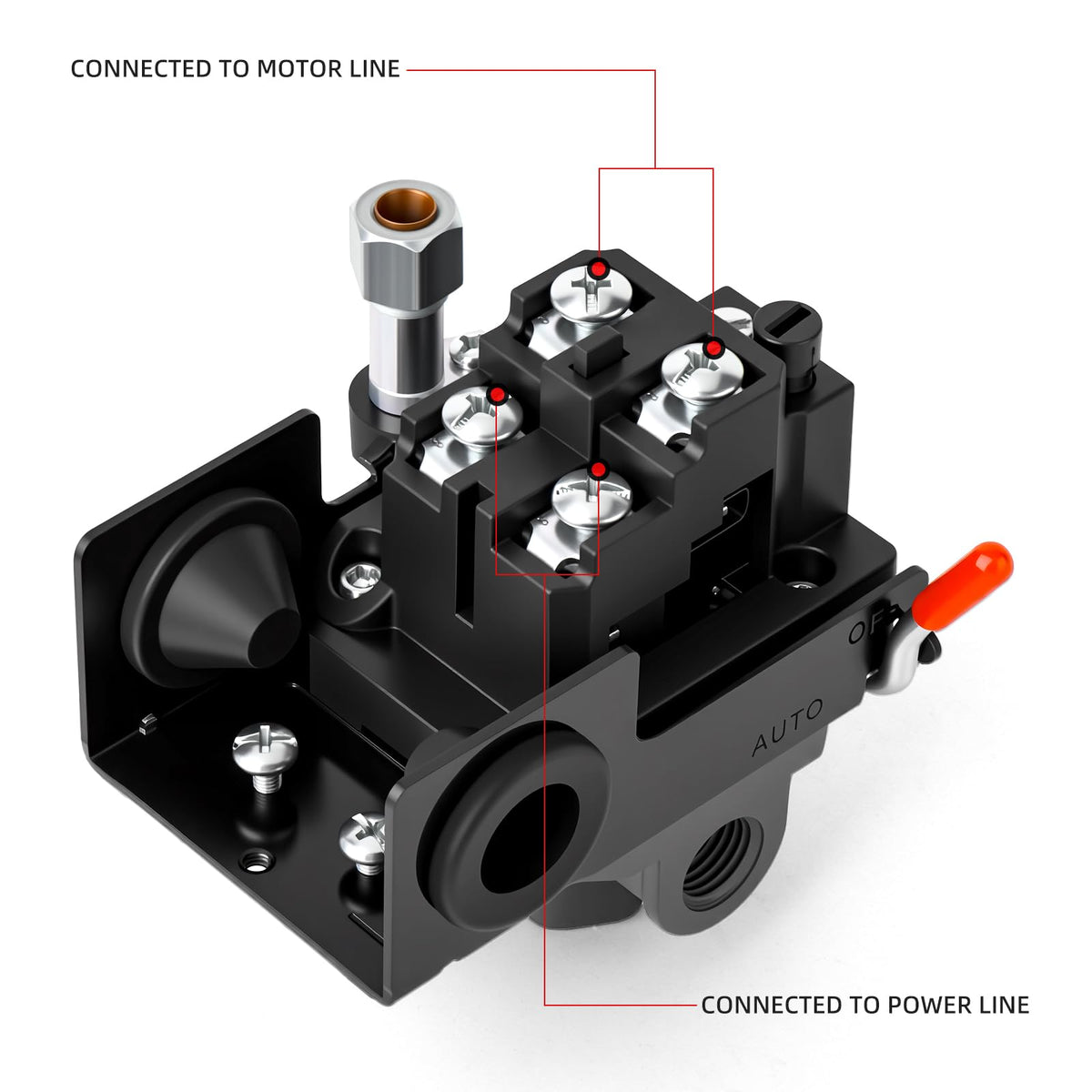MEANLIN MEASURE included accessories kit supports quick installation.