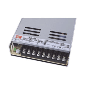 Mean Well LRS-350-12 input-voltage-switch enables flexible AC options