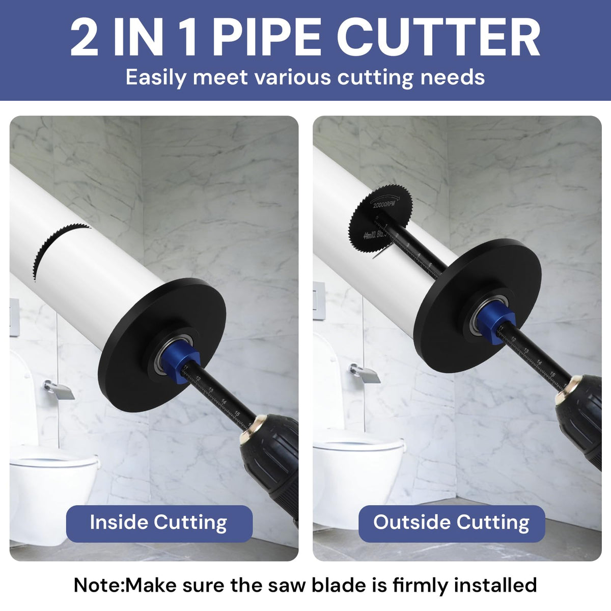 Meaowera 3/8-inch drill chuck attachment fits standard drills for easy operation.