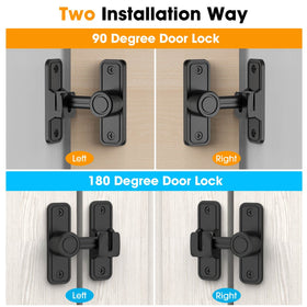 MeBantoo 180-degree mounting lock supports versatile layouts