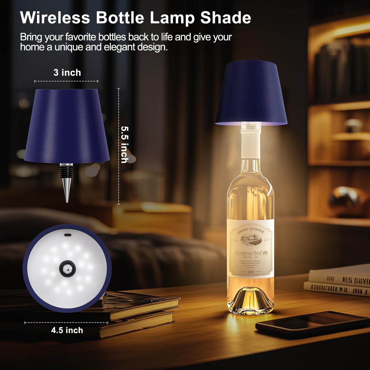 Mebaraul IP54 waterproof rating enables outdoor-friendly use.